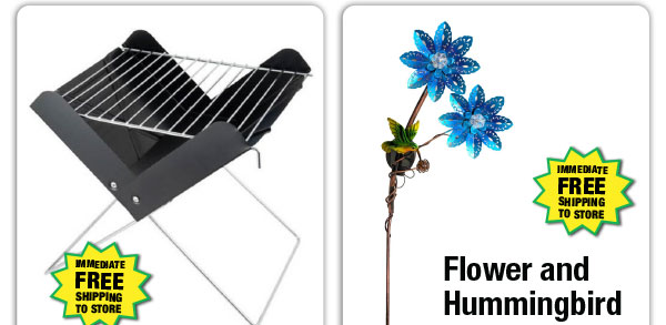 Lake and Trail Flatpack Grill and Firepit - ONLY $8.99 After Rebate*!