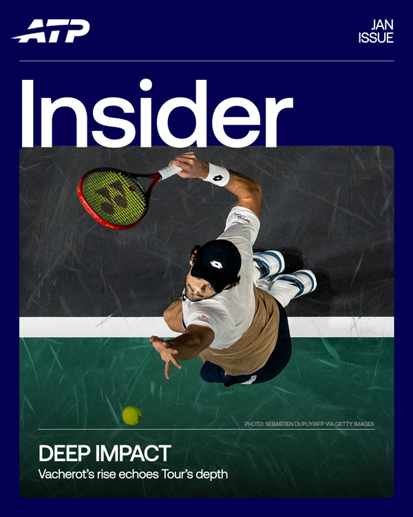 ATP Tour Insider | Deep Impact: Vacherot's rise echoes Tour's depth