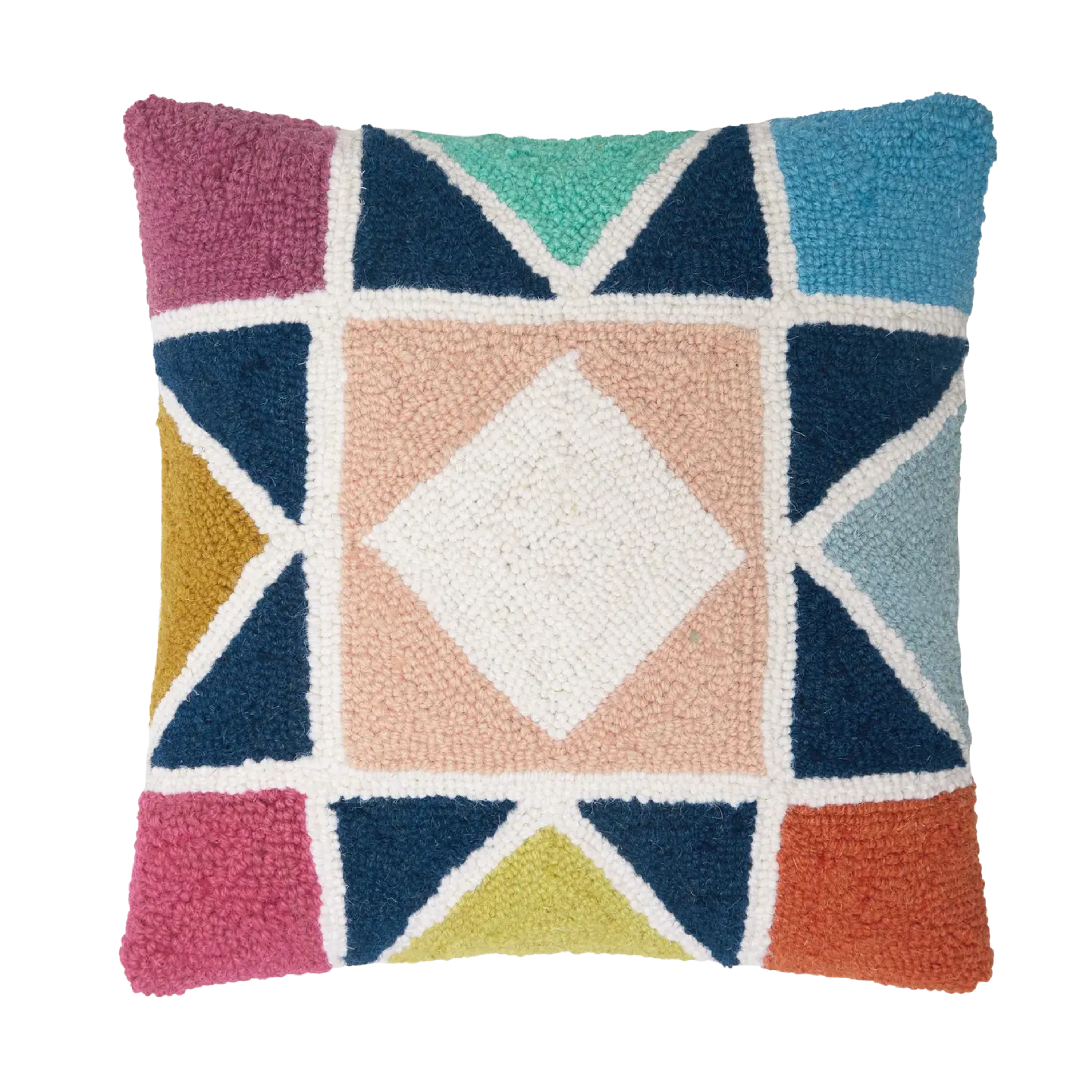 Image of Quilt Star Hook Pillow