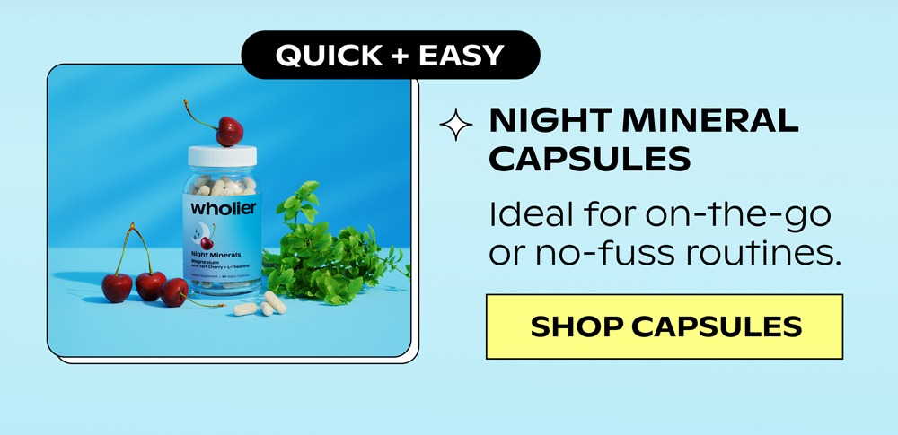 Shop the Night Minerals Capsules