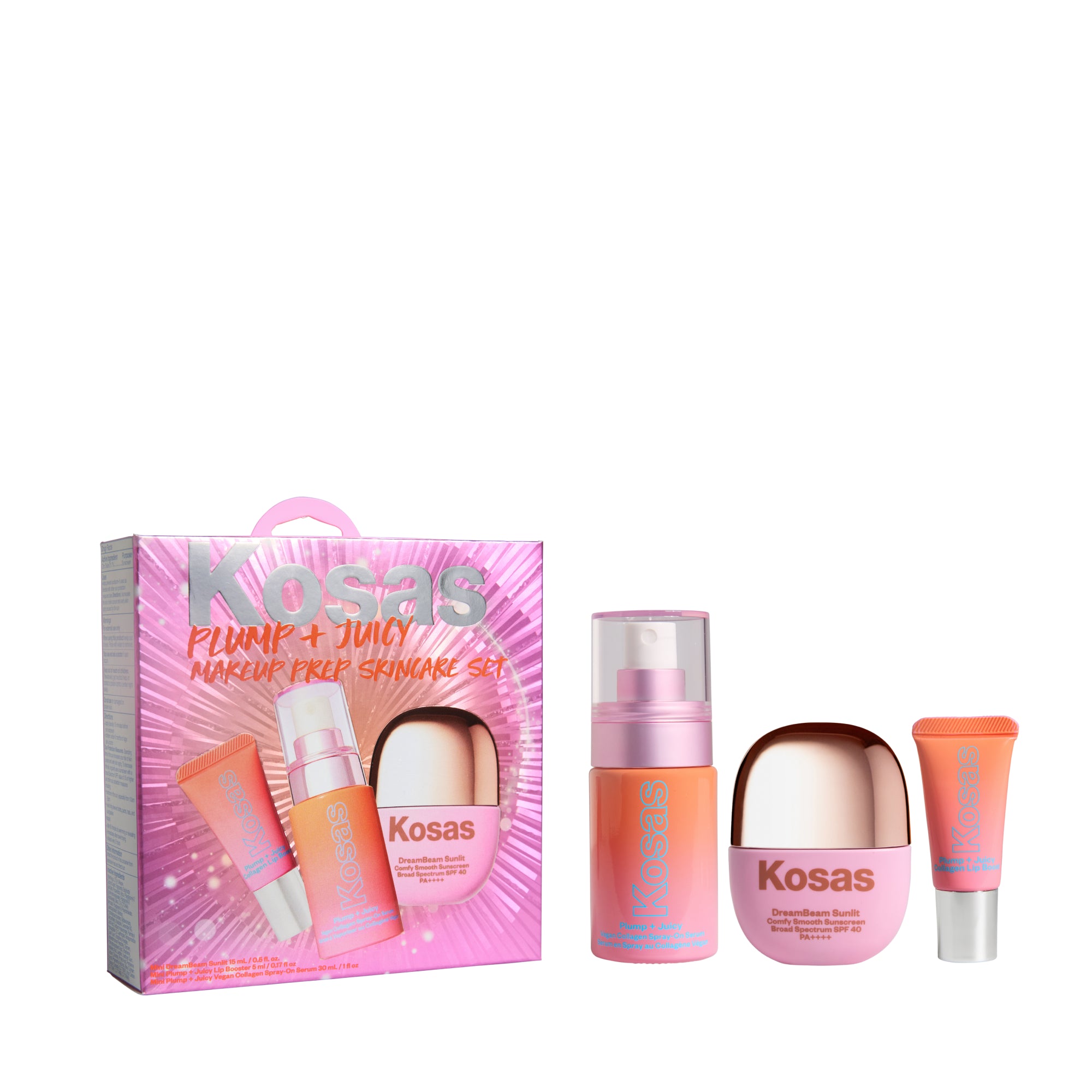 Image of Plump + Juicy Makeup Prep Skincare Set