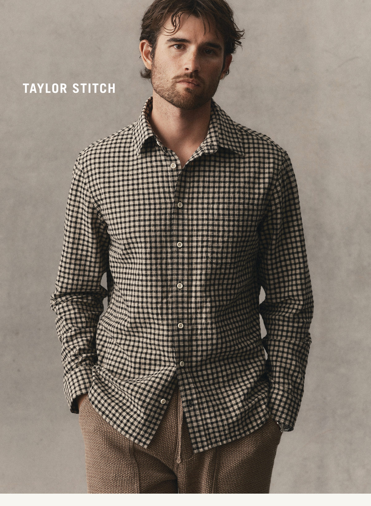 Taylor Stitch. The California Shirt in Breaker Gingham.