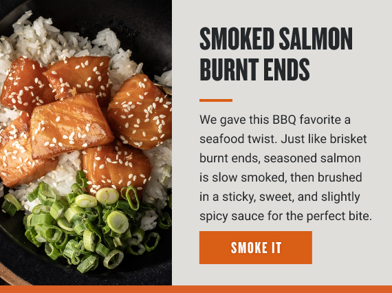 Smoked Salmon Burnt Ends