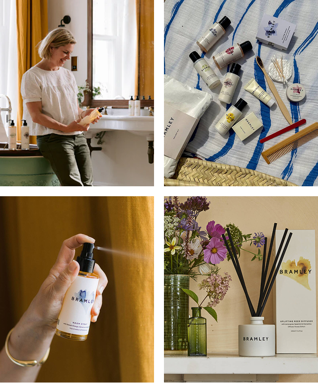 Meet Bramley Turn your bathroom into an at-home spa with Bramley’s award-winning products made with essential oils and botanical actives. Ahh, bliss.