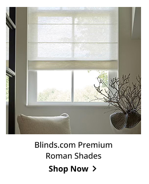 Blinds.com Premium Roman Shades | Shop Now >