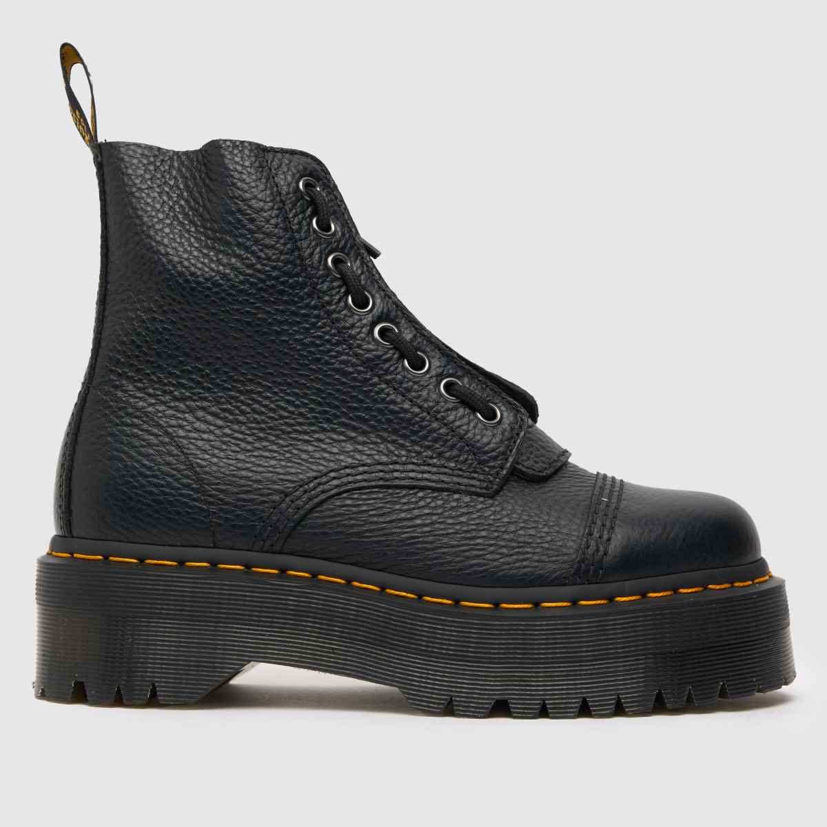 An image of a black Dr. Martens boot
