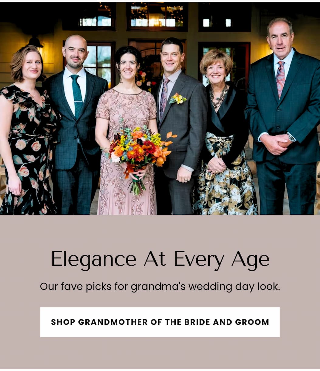SHOP GRANDMOTHER OF THE BRIDE AND GROOM