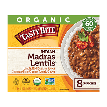 Organic Tasty Bite Madras Lentils