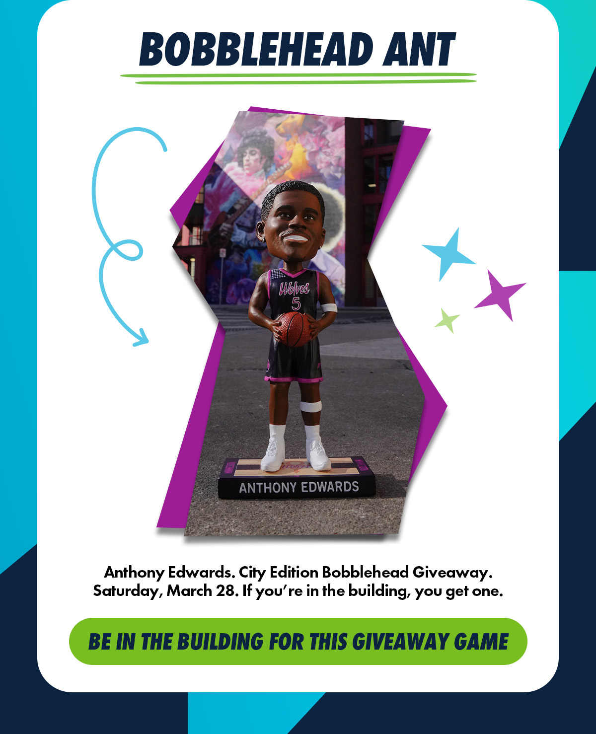 ANT BOBBLEHEAD NIGHT
