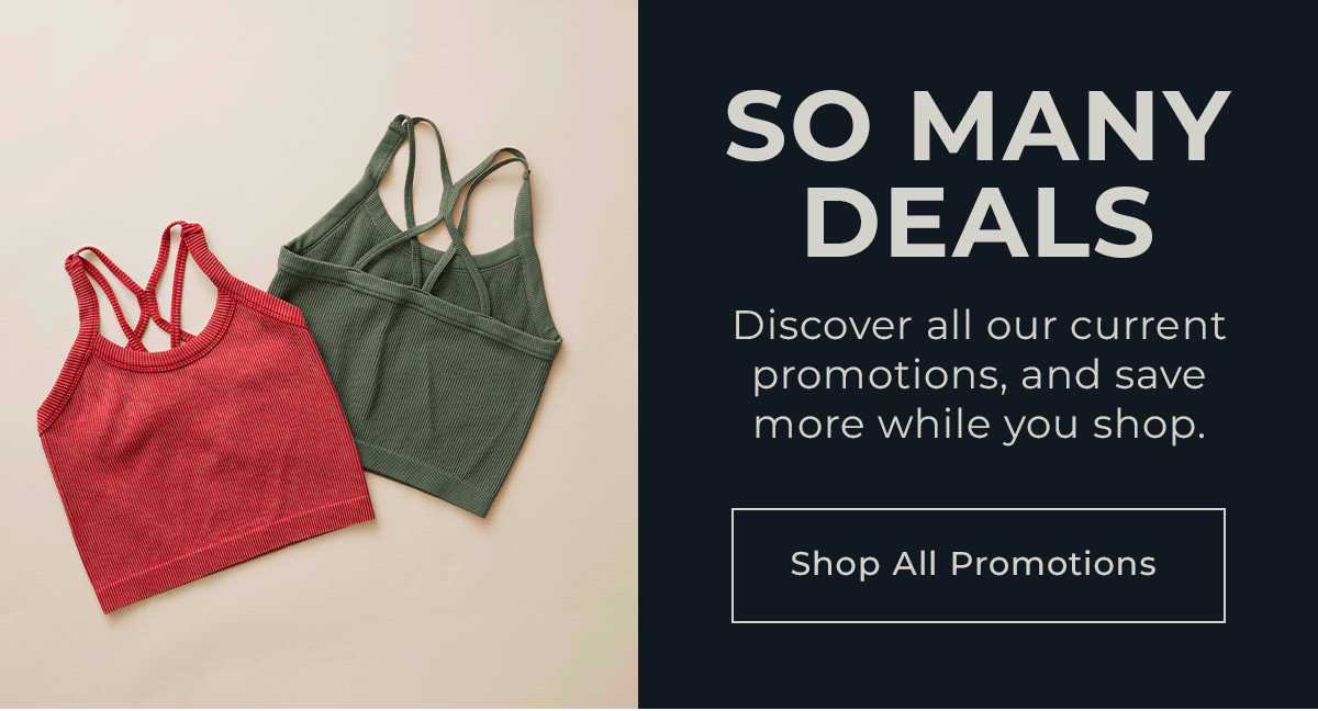 Shop All Promotions