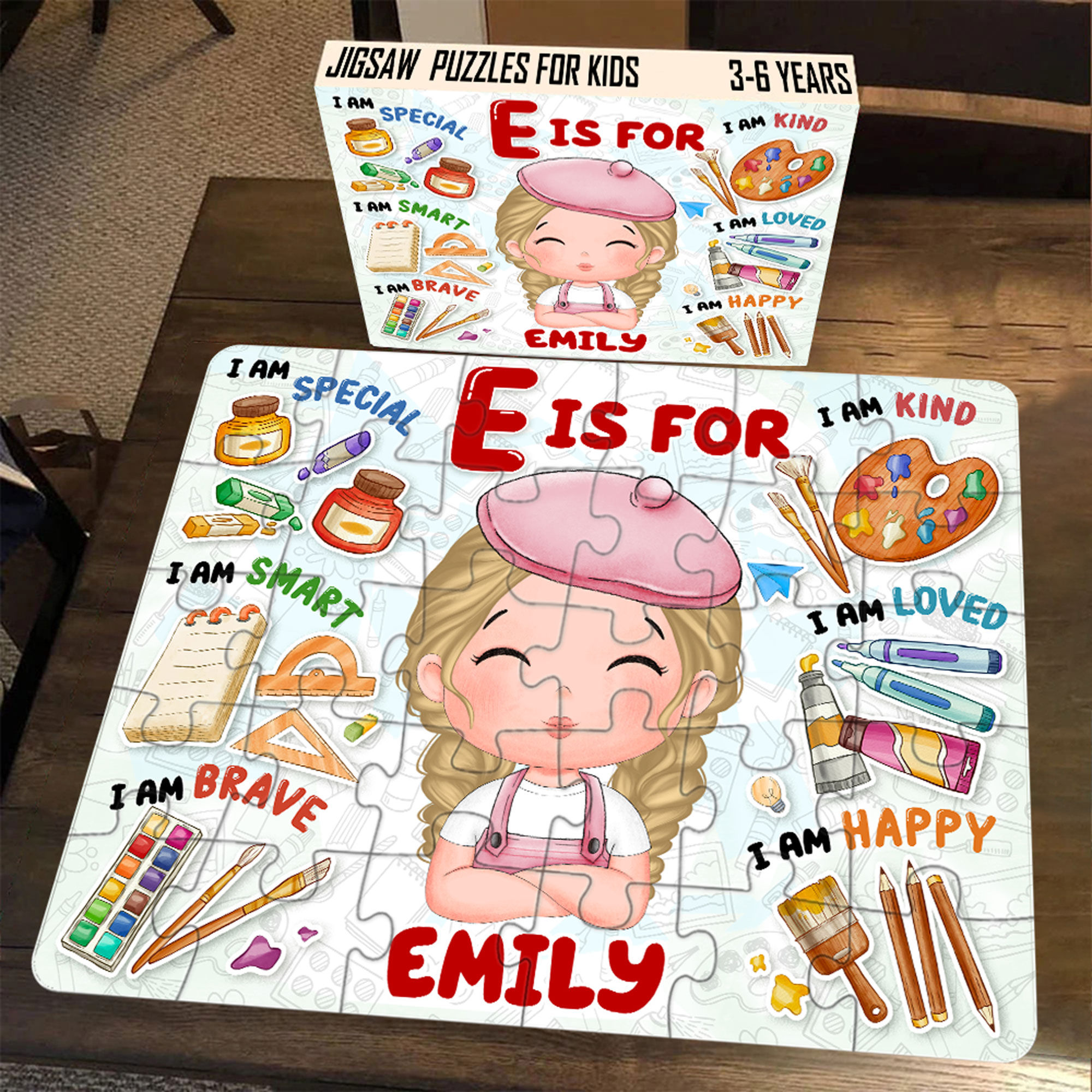 Image of Personalized Puzzle - Jigsaw Puzzle Personalized - My Dream Job Puzzle | Birthday Gift, Christmas Gift For Kids - Trendy 2024 (45964)