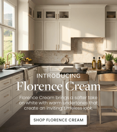 Introducing: Florence Cream Cabinets