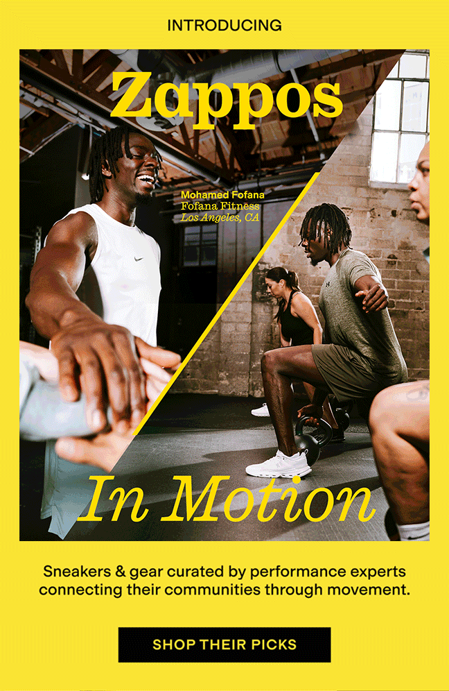 Shop Zappos in Motion Picks