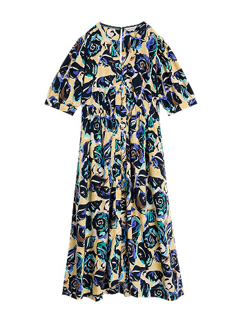 Shop Fern Linen Blend Dress