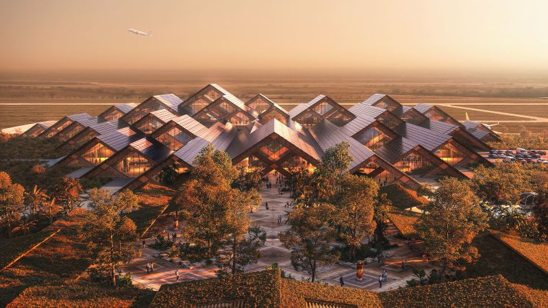Airport rendering