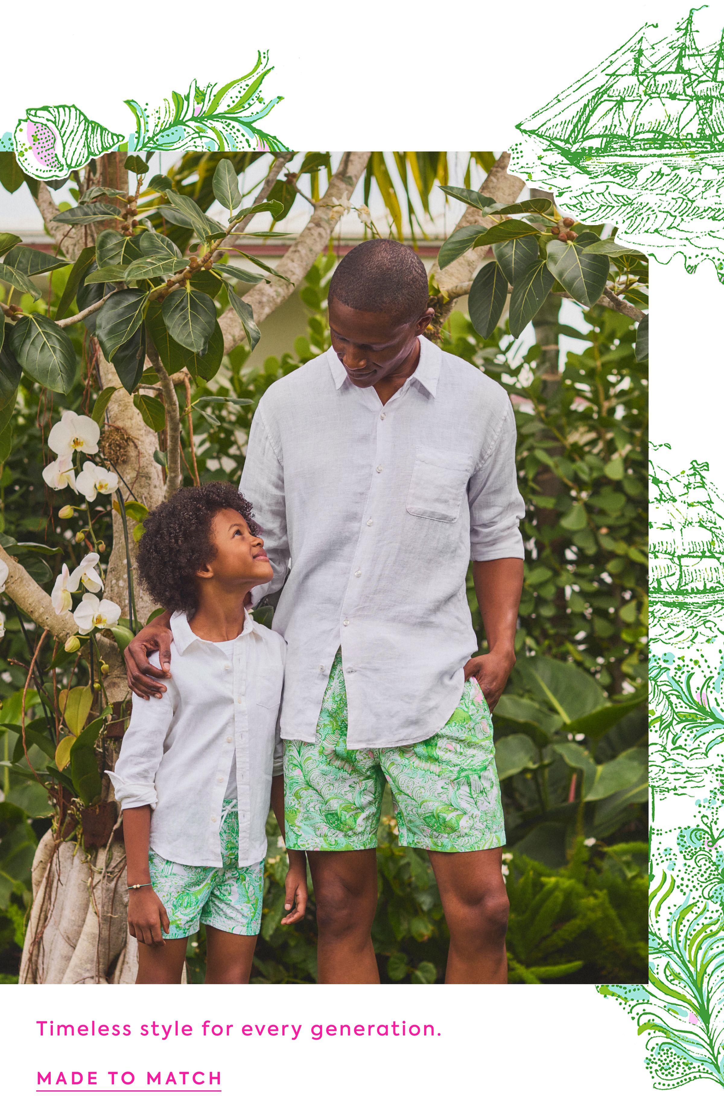 Timeless style for every generation.