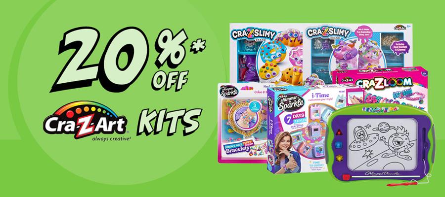 20% Off Cra Z Art Kits