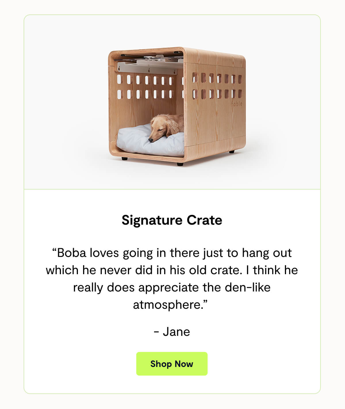 Signature Crate