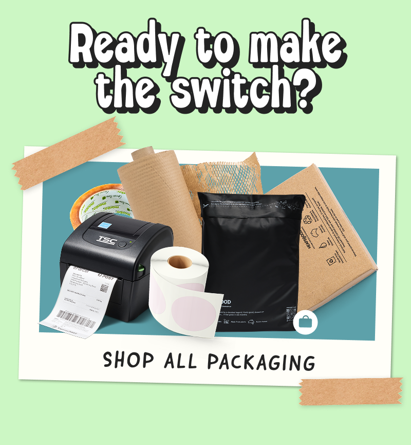 Ready to make the switch, shop all packaging