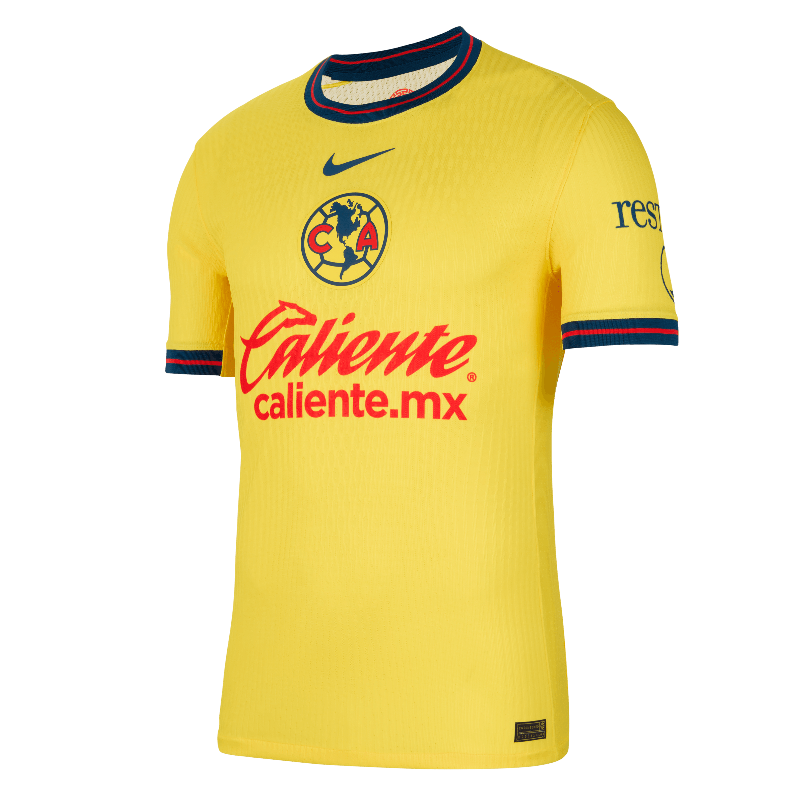 Image of Nike Men's Club América Match Home Dri-FIT ADV Soccer Authentic Jersey 24/25