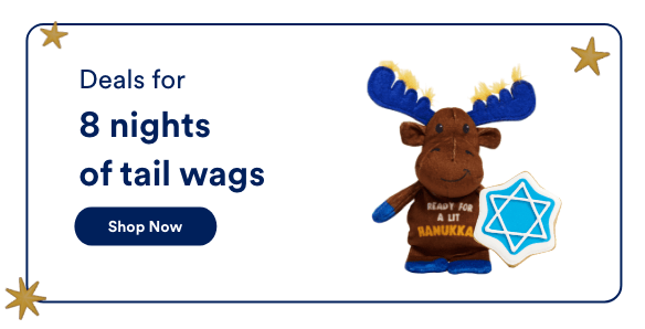 Deals for 8 nights of tail wags Shop Now!