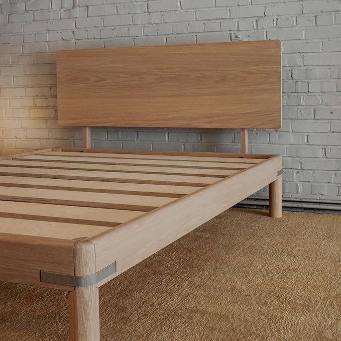 Keeps New Attached Headboard Finished Bed