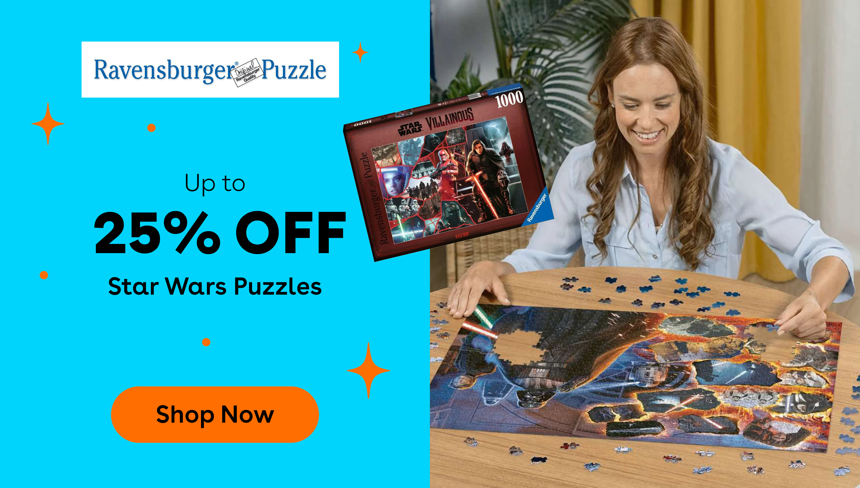Up To 25% OFF Ravensburger Star Wars Puzzles