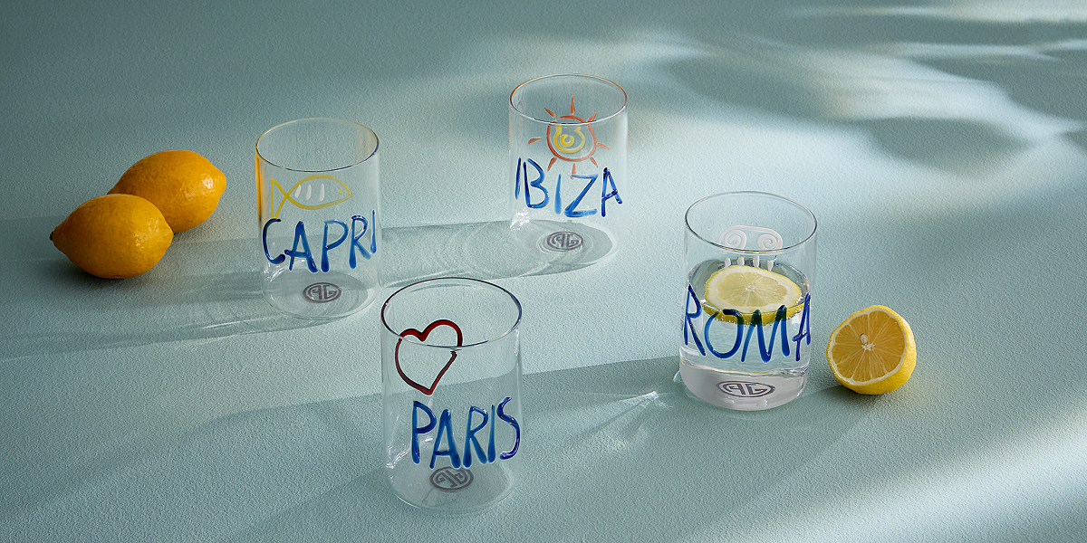 Jet Set Glassware Set