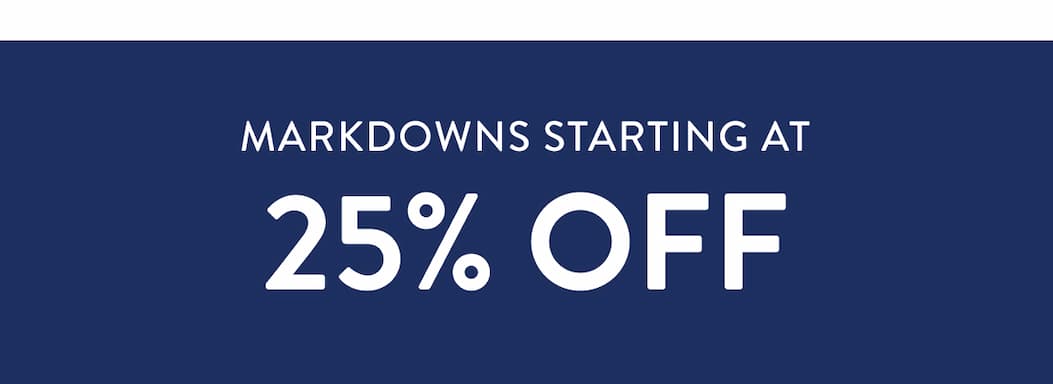 Shop Markdowns