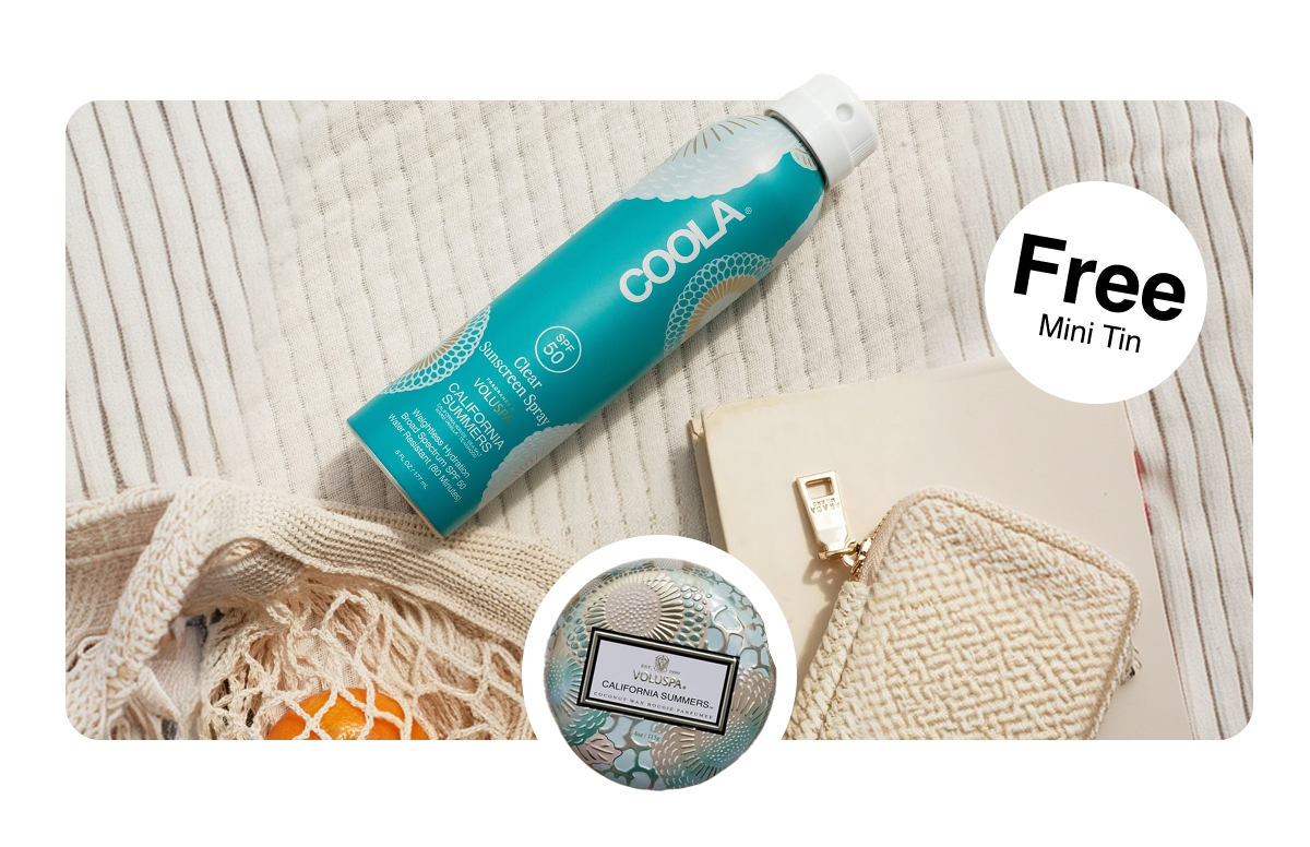 COOLA Voluspa Clear Sunscreen Spray