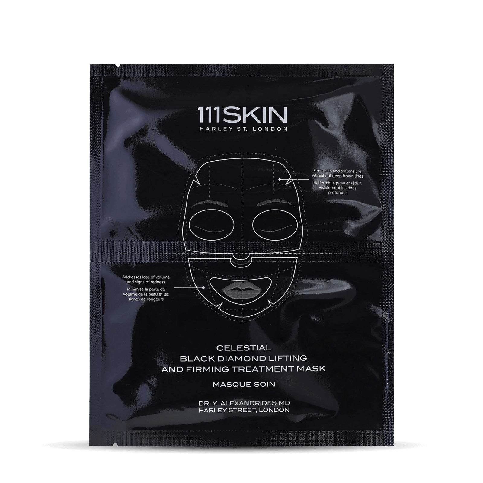 Image of Celestial Black Diamond Lifting And Firming Face Mask