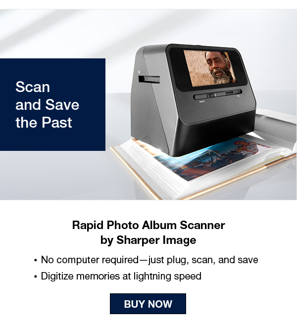 Rapid Photo Album Scanner by Sharper Image