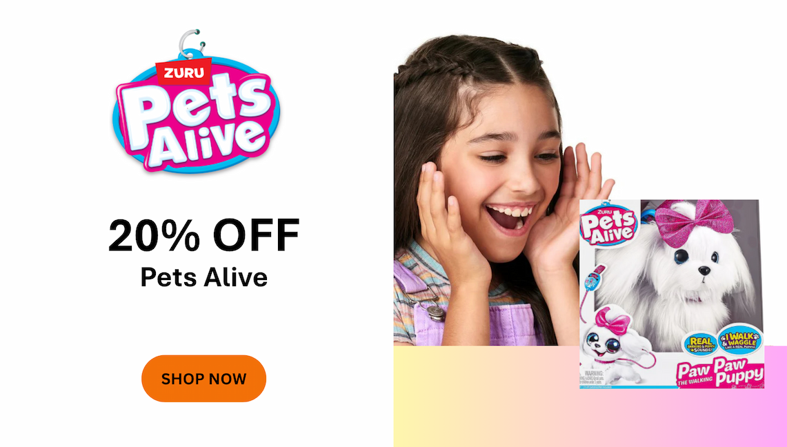 20% OFF Pets Alive
