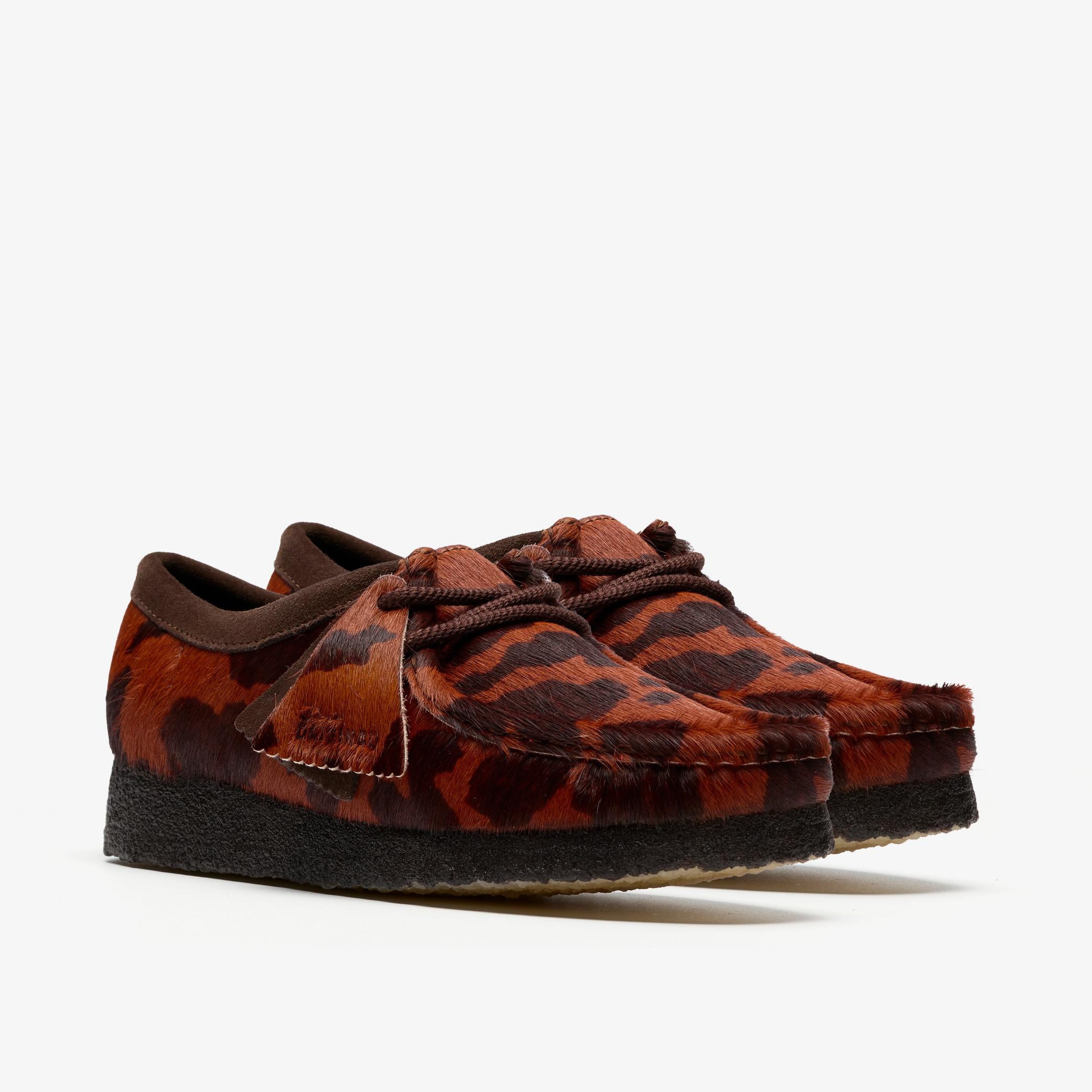 Shop Wallabee Brown Cow Print