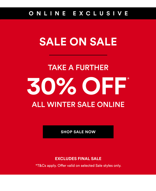 Shop End of Season Sale*