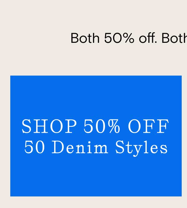 Shop 50% Off 50 Denim Styles