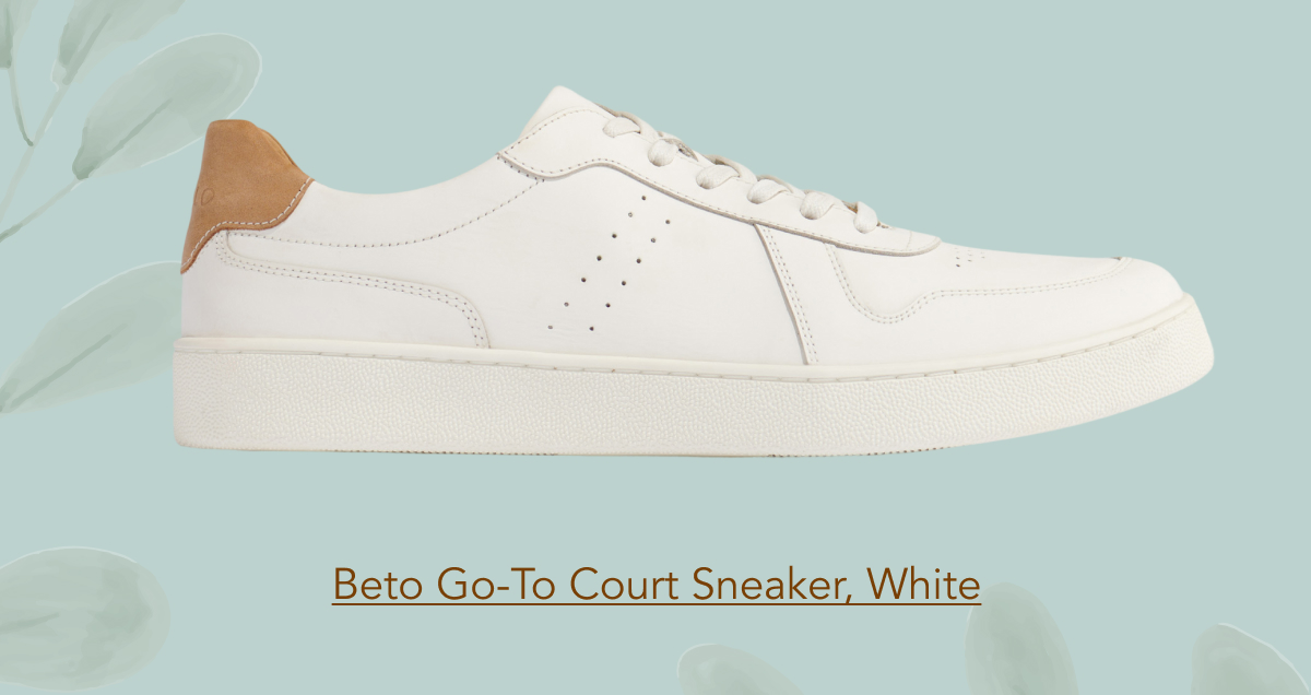 Beto Go-to Court Sneaker, White