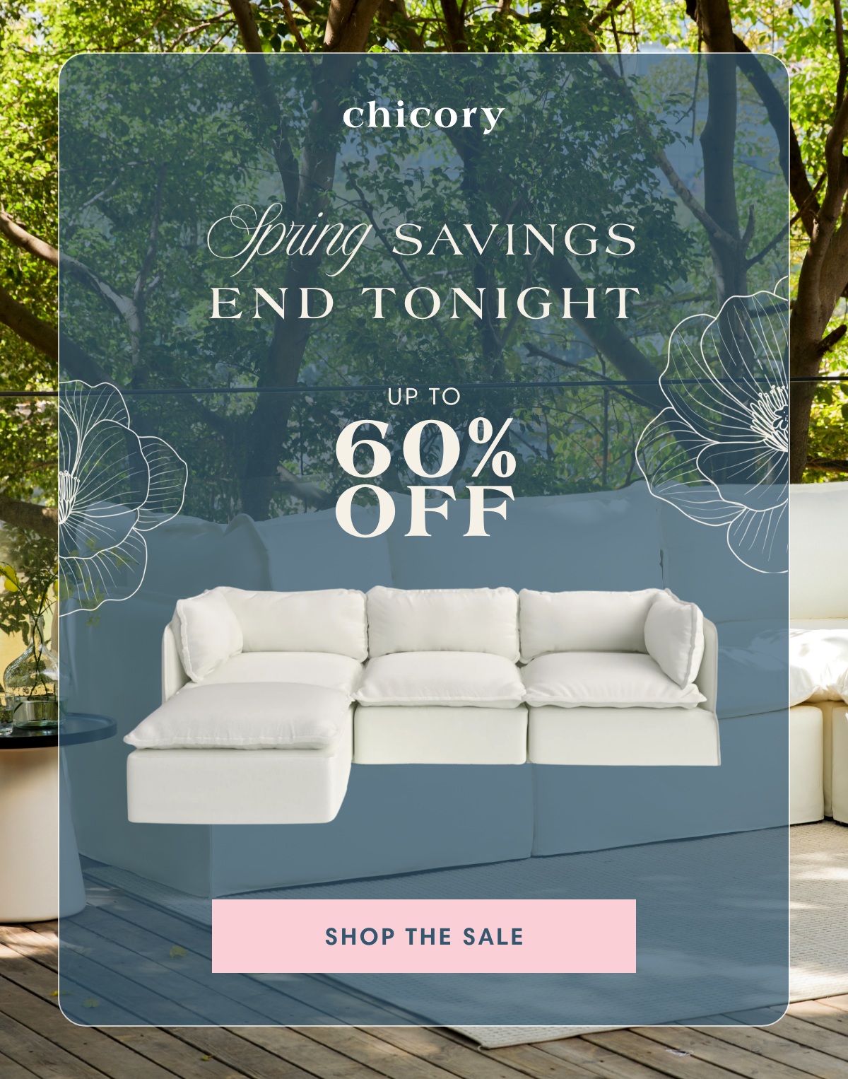Spring Savings End Tonight