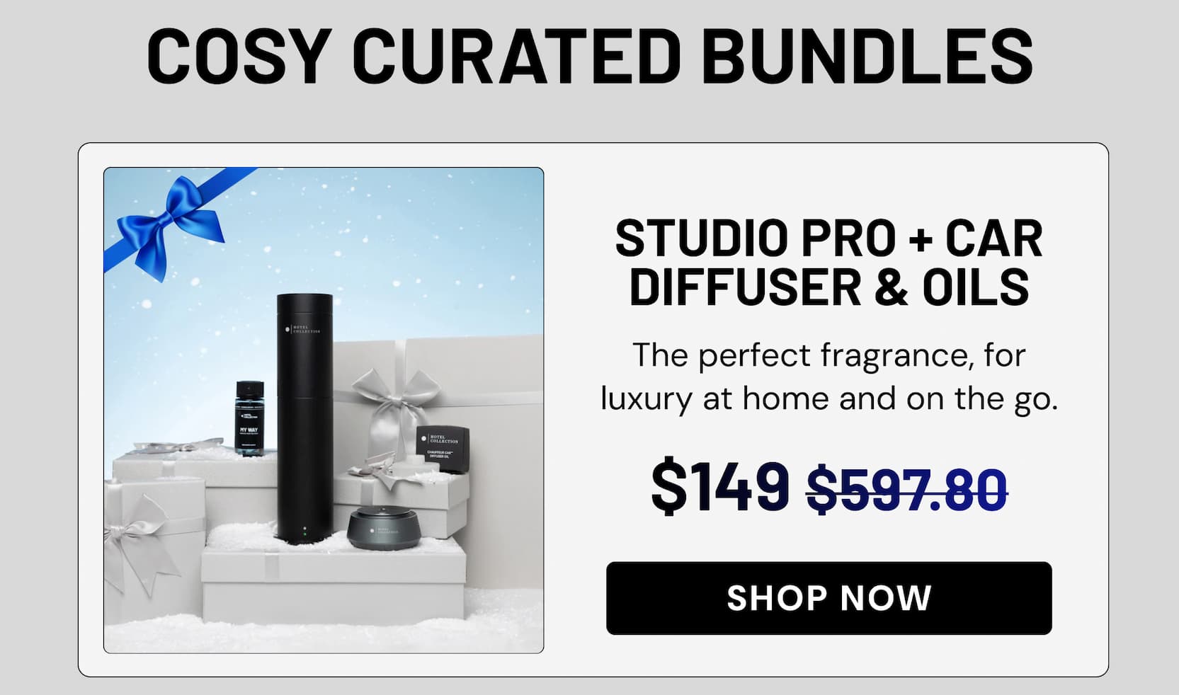 STUDIO PRO + CAR DIFFUSER & OILS