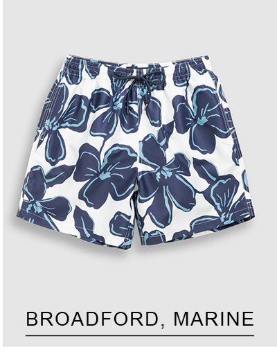 Shop Broadford Swim Short, Marine online and instore at Rodd & Gunn
