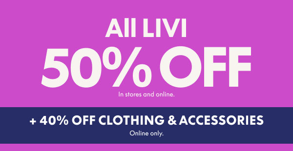 50% Off LIVI