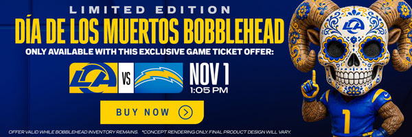 Día de los Muertos Bobblehead Ticket Offer