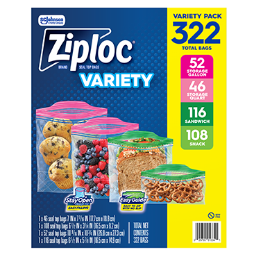Ziploc Variety Pack
