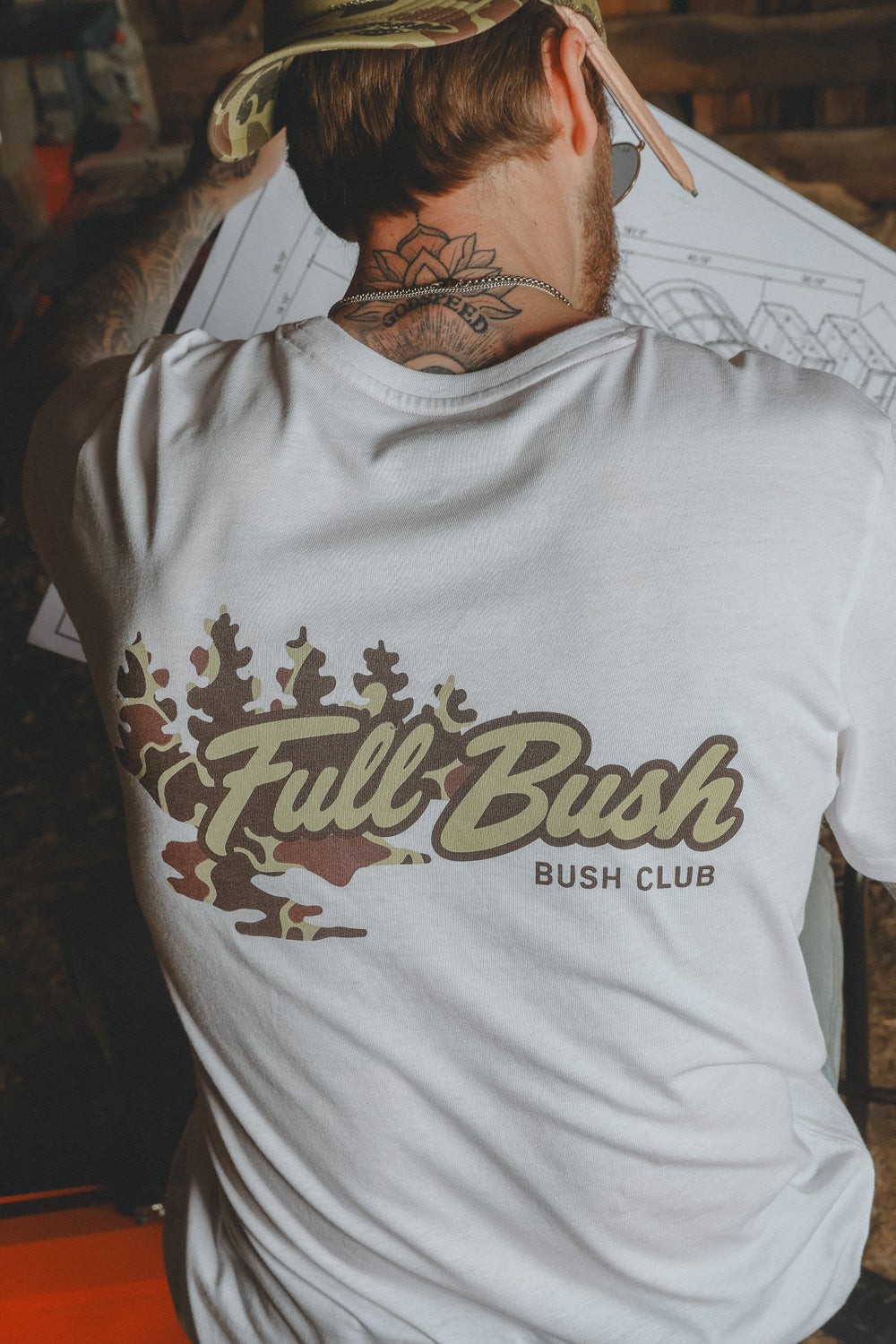 Image of The Pruning Party | White  Everyman™ T Shirt