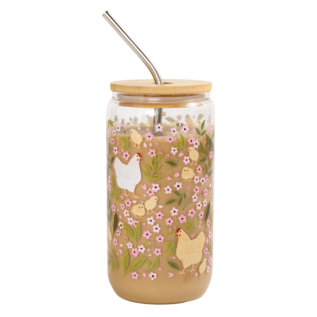 Image of Chicken Fields Glass Can
