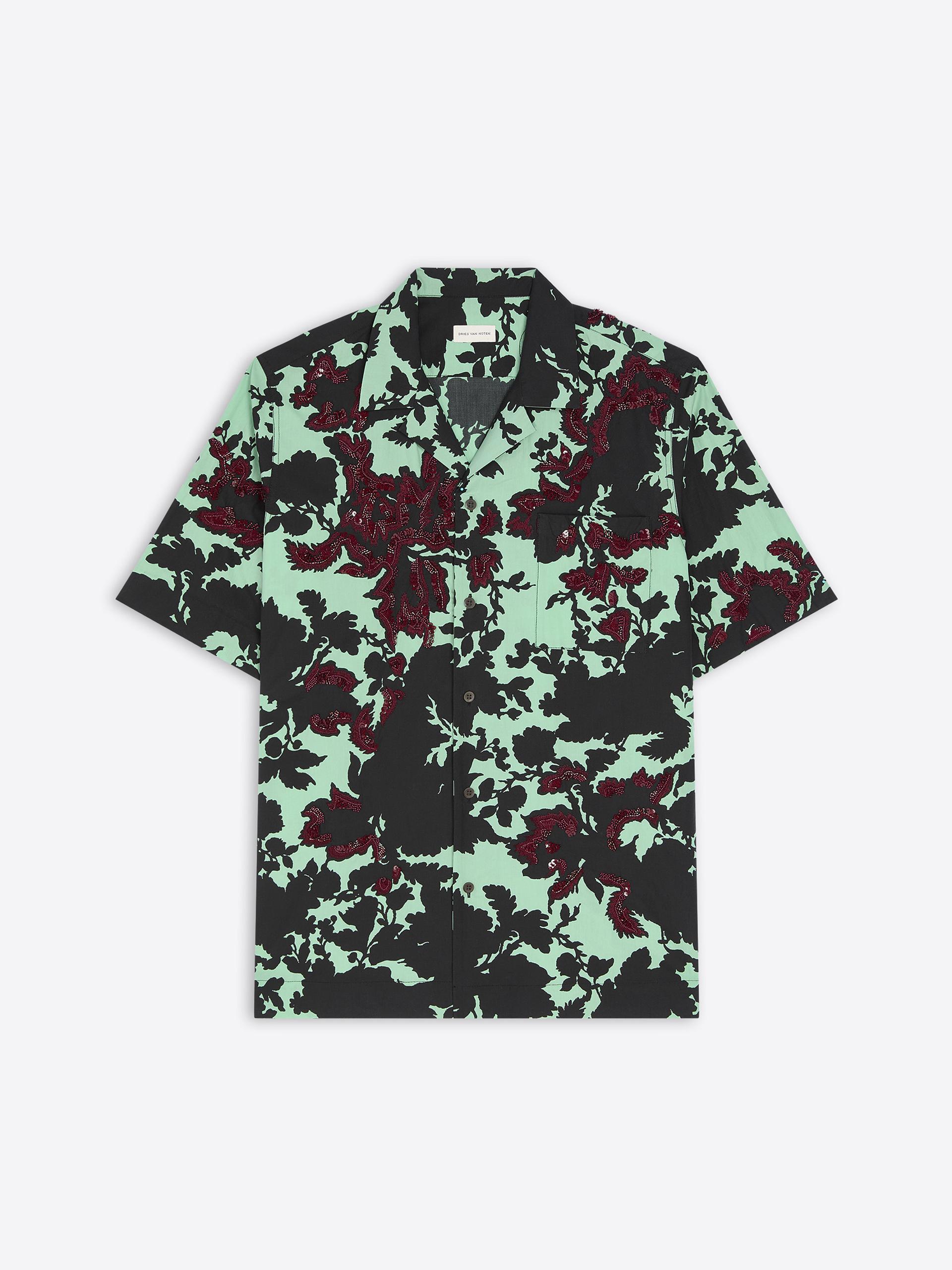 Boxy embroidered shirt - Dries Van Noten