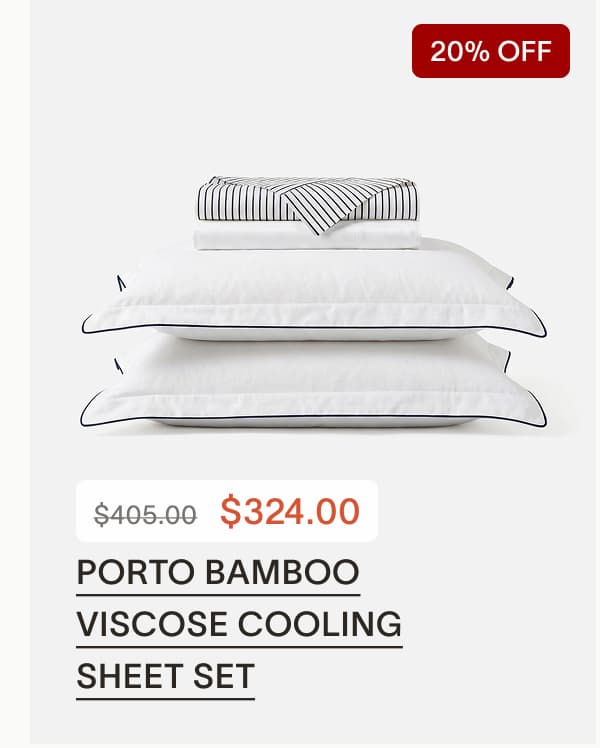 Porto Bamboo Viscose Cooling Sheet Set