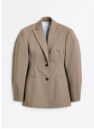 Italian Curved Waist Jacket