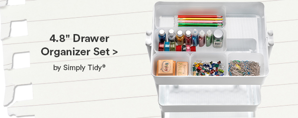 4.8 Drawer Organizer Set > by Simpły Tidy*