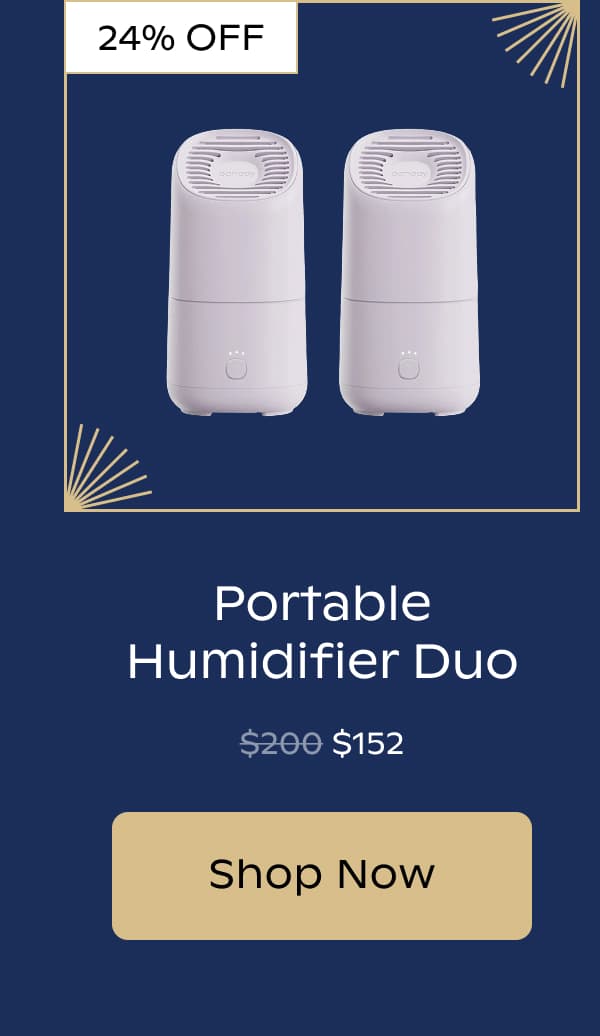 Portable Humidifier Duo | Shop Now